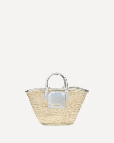 Jacquemus Le Panier Solis Shoulder Bag In Neutral