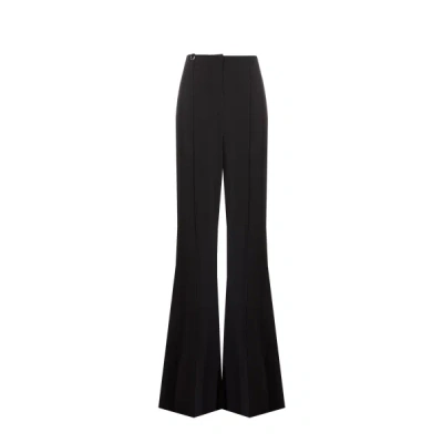 Jacquemus Flared Trousers In Black