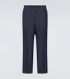 Jacquemus Le Pantalon Cabri Cropped Tailored Pants In Blue