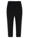 Jacquemus Tailored Black Trousers With Cropped Length