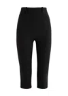 Jacquemus Le Pantalon Capri Trousers In Black
