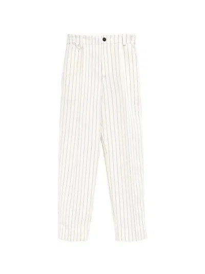 Jacquemus "le Pantalon Croisiere" Trousers In White