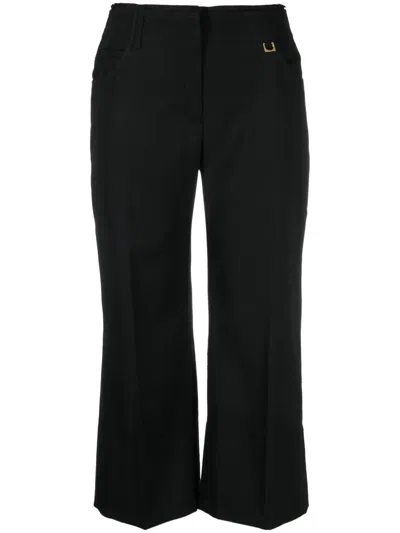 Jacquemus Le Pantalon Cropped Trousers In Black