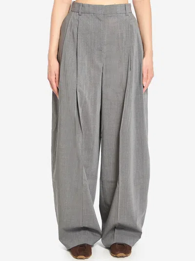Jacquemus Le Pantalon D Homme Trousers In Gray