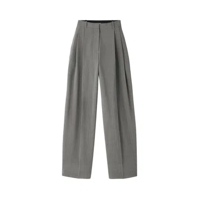 Pre-owned Jacquemus Le Pantalon D'homme 'grey' | Women's Size 34 In Gray