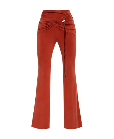 Jacquemus Le Pantalon Espelho Trousers In Red