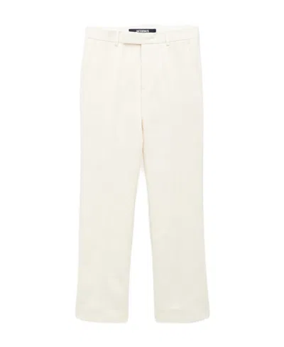 Jacquemus Le Pantalon Feijoa Trousers In White