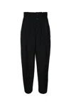Jacquemus Fernando Trousers With Pleats And Pockets In Black
