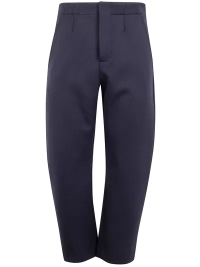 Jacquemus Le Pantalon Gardian Trousers In Blue