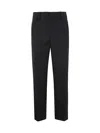 Jacquemus Wide Leg Trousers Featuring Pockets In Black