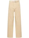 Jacquemus Le Pantalon Marrone Workwear Trousers In Neutrals