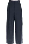 Jacquemus Le Pantalon Marzio Wide Leg Trousers In Blue