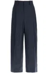 Jacquemus Le Pantalon Marzio Wide Leg Trousers In Blue