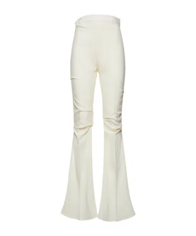 Jacquemus Le Pantalon Merria Stretch Wool Pants In White