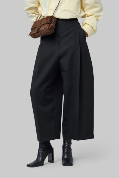 Jacquemus Le Pantalon Miami In Black
