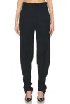 Shop Jacquemus Le Pantalon Mirada In Black