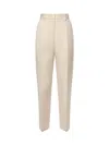 Jacquemus White Slim Fit Pant