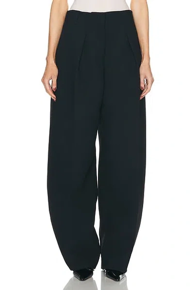 Jacquemus Le Pantalon Ovalo In Black