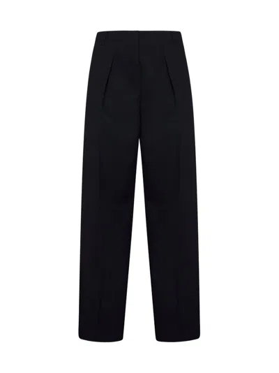 Jacquemus Black Les Sculptures 'le Pantalon Ovalo' Trousers In 990 Black