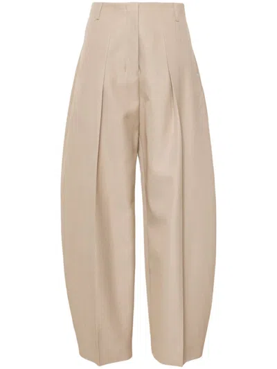 Jacquemus Beige La Casa 'le Pantalon Ovalo' Trousers