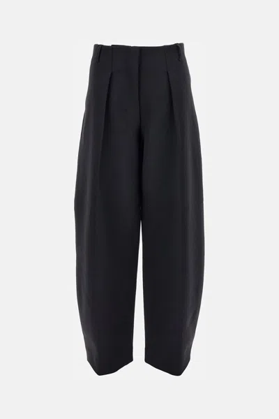 Jacquemus 'le Pantalon Ovalo' Pants In Black