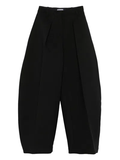 JACQUEMUS JACQUEMUS LE PANTALON OVALO TROUSERS