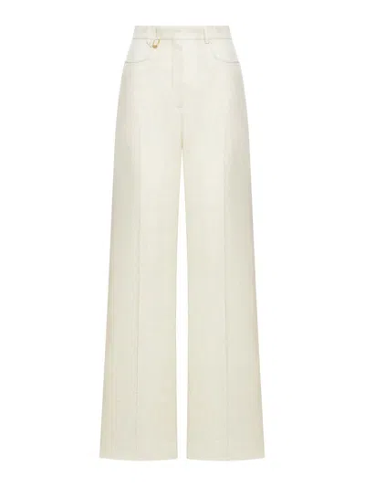 Jacquemus Le Pantalon Sauge In Beige