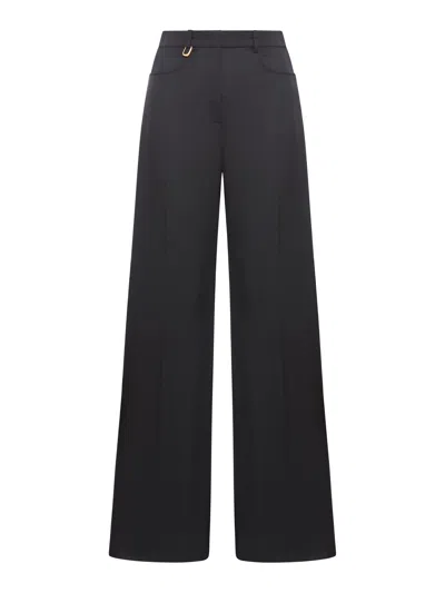 Jacquemus Le Pantalon Sauge In Black