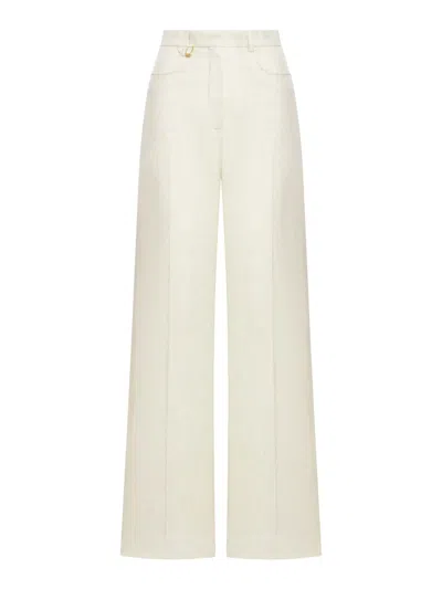Jacquemus Le Pantalon Sauge In Beige
