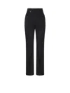 Jacquemus Wool Formal Pants In Black