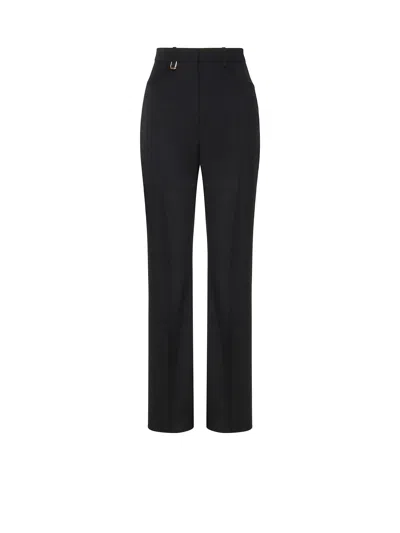 Jacquemus Le Pantalon Sauge Trosers In Black