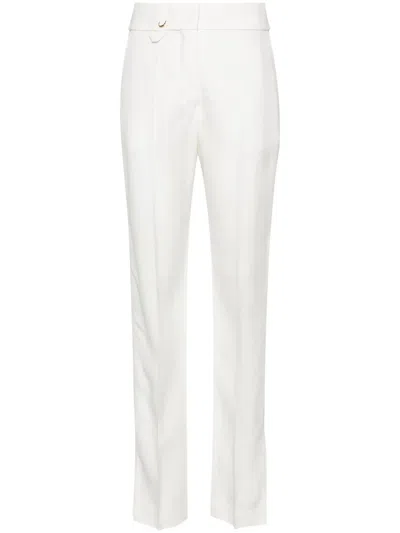 JACQUEMUS LE PANTALON TIBAU STRAIGHT-LEG TROUSERS