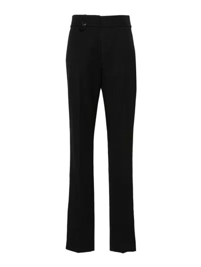 Jacquemus Le Pantalon Tibau Trousers In Black