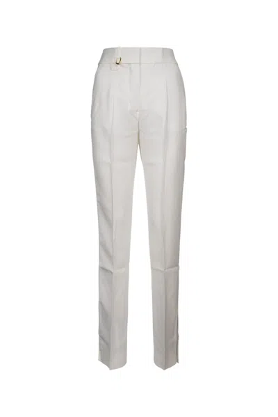 Jacquemus Le Pantalon Tibau In White