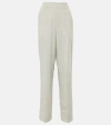 Jacquemus Le Pantalon Titolo High-rise Pants In Light Grey