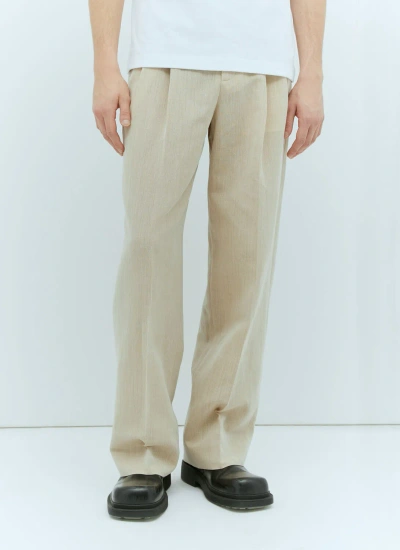 Jacquemus Le Pantalon Titolo Pants In Beige