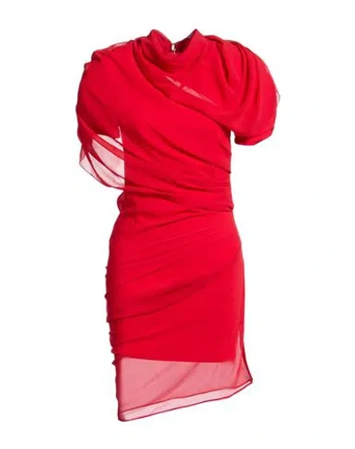 Jacquemus Le Paysan Woman Midi Dress Red Size 6 Polyester