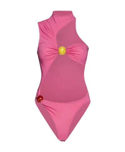 JACQUEMUS LE PEROLA CUT-OUT BODYSUIT