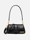 Jacquemus Womens Black Le Petit Bambino Puffy Leather Shoulder Bag In Black