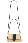 Jacquemus Le Bambimou Shoulder Bag In Ivory & Black