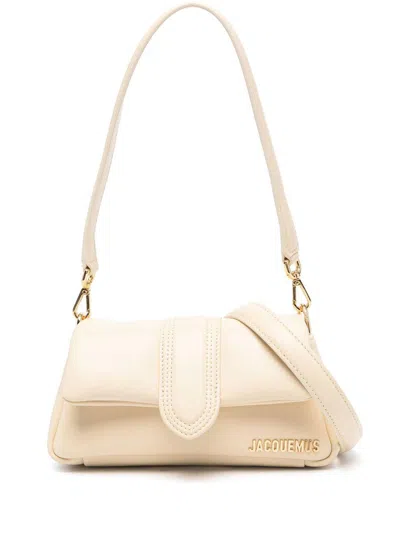 Jacquemus 'le Petit Bambimou' Ivory Shoulder Bag With Logo Detail