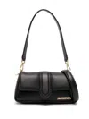 Jacquemus Womens Black Le Petit Bambino Puffy Leather Shoulder Bag In Black