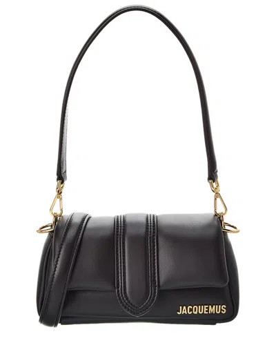 Jacquemus Le Petit Bambimou Leather Shoulder Bag In Black