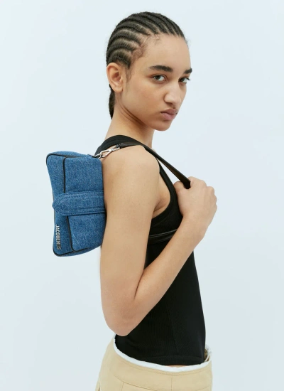 Jacquemus Le Petit Bambimou Shoulder Bag In Blue