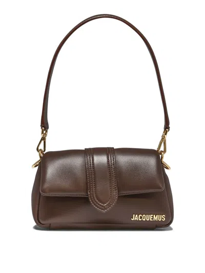 Jacquemus Women Le Petit Bambimou Shoulder Bag In Brown