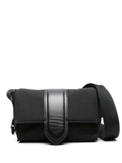 Jacquemus Logo-detail Messenger Bag In Black