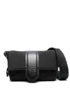 Jacquemus Men Le Petit Messenger Crossbody Bag In Black