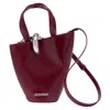 Jacquemus Le Petit Bambola -  - Leather - Burgundy In Red