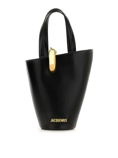Jacquemus Black The Small Bambola Bucket Bag