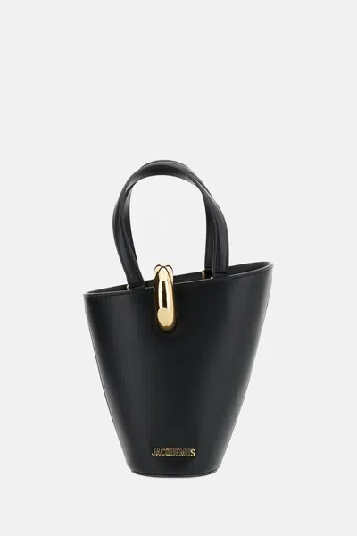 Jacquemus Le Petit Bambola Bag In Black